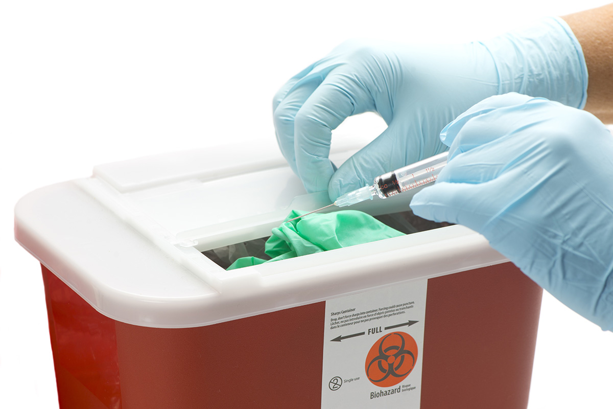 Hazardous Waste Container