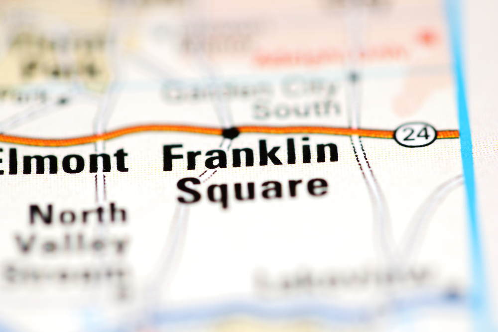Franklin,Square,On,A,Geographical,Map,Of,Usa