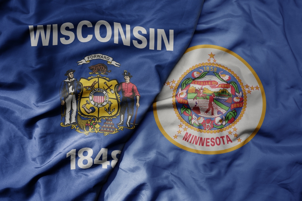 Big,Waving,Colorful,National,Flag,Of,Minnesota,State,And,Flag
