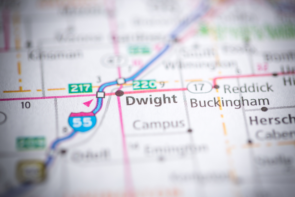 Dwight.,Illinois.,Usa