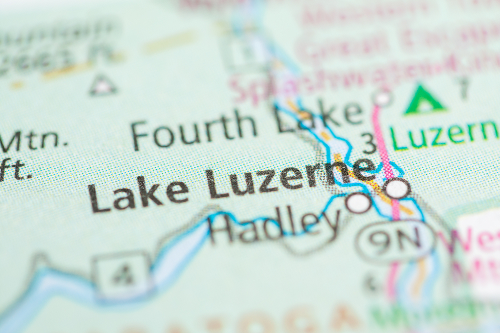 Lake,Luzerne.,New,York.,Usa